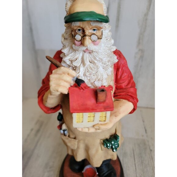 Midwest imports wind up Santa Claus toymaker Xmas figure decor - Picture 4 of 11